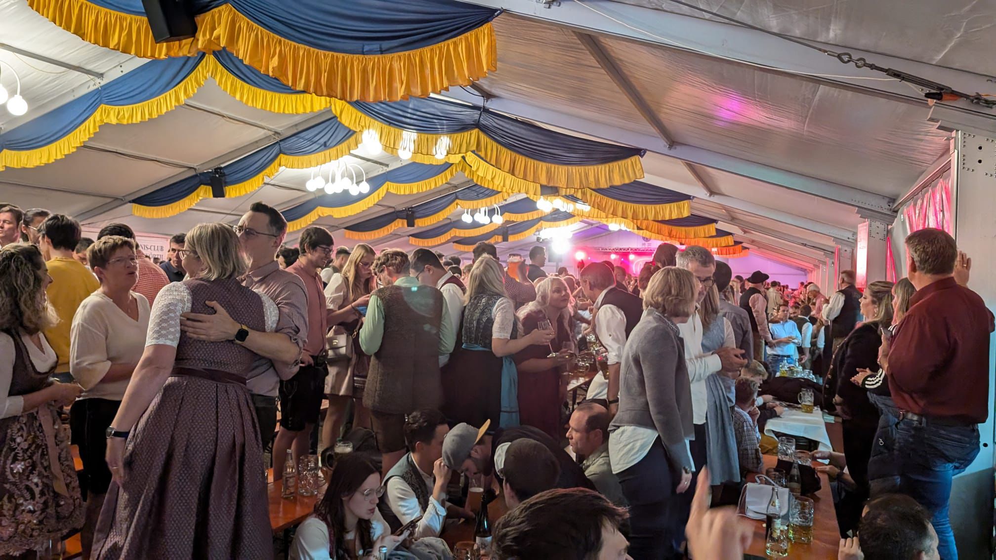 image of a magical night show at an amusement park